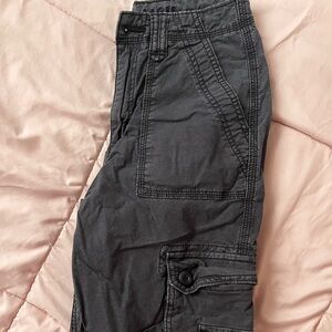 American Eagle Outfitters Charcoal Cargo Pants